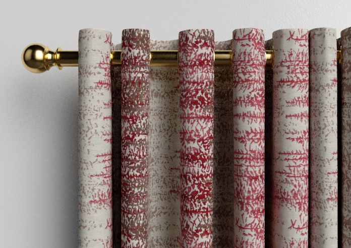 Highbury, Rosso - Made to Measure Curtains - Image 12